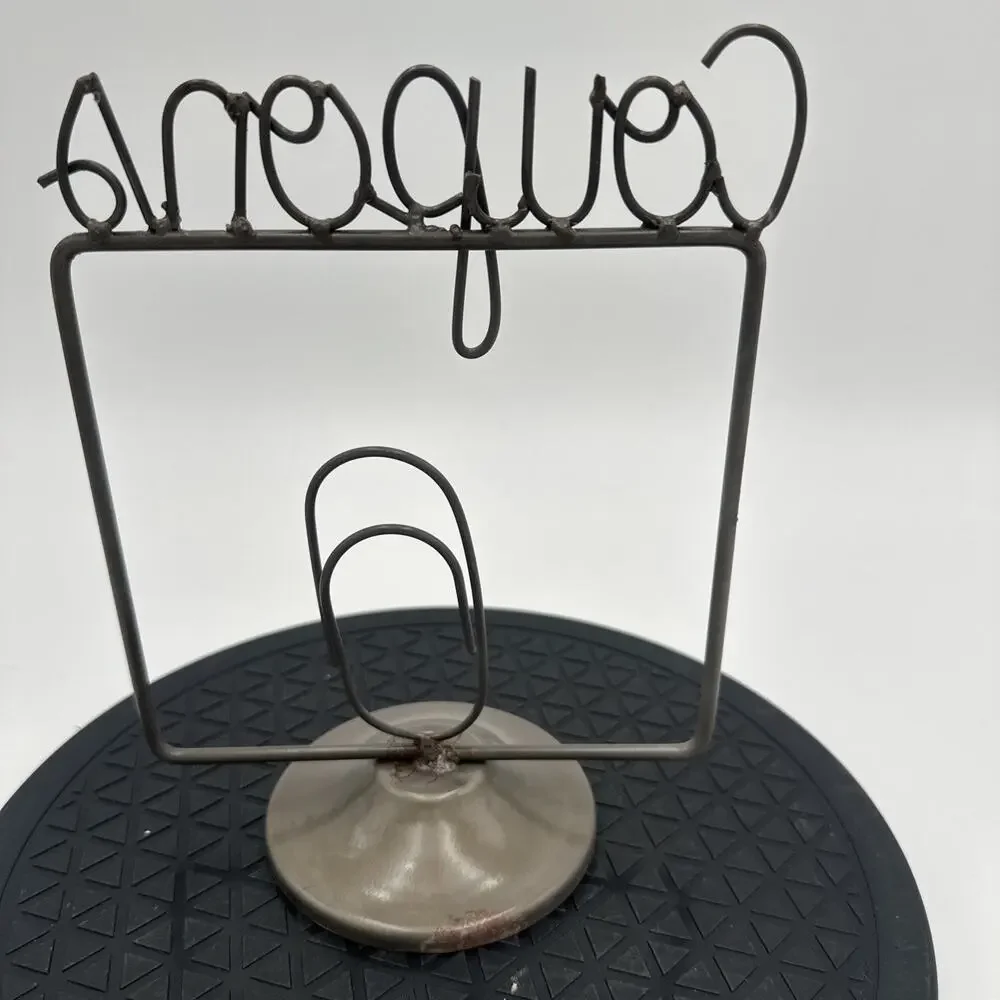 Metal Wire Coupon Holder